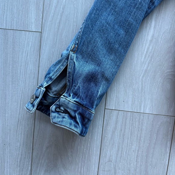 Rag & Bone Definitive Jean Jacket Blue Fire Island Size Small - Picture 9 of 15